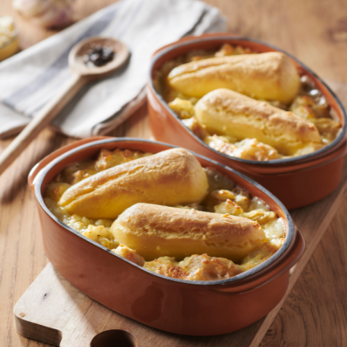 Gratin de Quenelles de l'Atelier nature et cardons à la lyonnaise